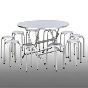 Bộ bàn ghế Inox CN42