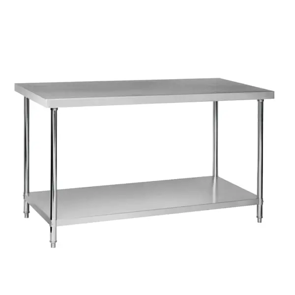 Bàn sơ chế thực phẩm 2 tầng CN35